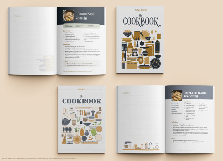 Cookbook Mockups